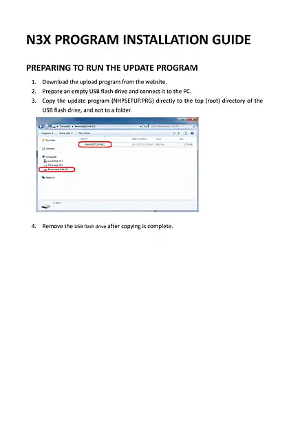 yamaha雅马哈Firmware Installation Guide for N3X